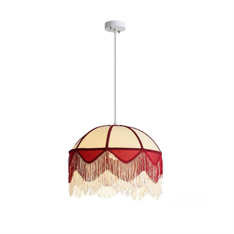 Scarlet Fringe Pendant Lamp – detail 10