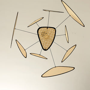 Screen Cannage Pendant Swag Light