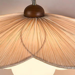 Sculpted Blossom Pendant Lamp