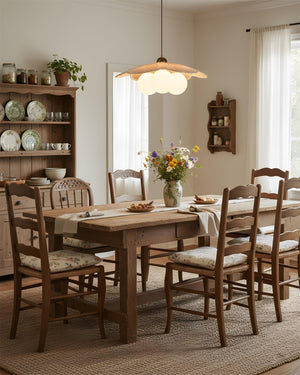 Sculpted Blossom Pendant Lamp