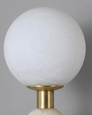 Selene Gourd Alabaster Wall Sconce