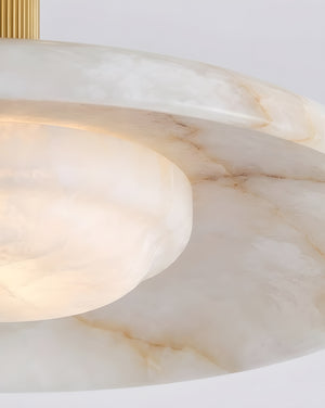 Selmora Alabaster Flush Mount