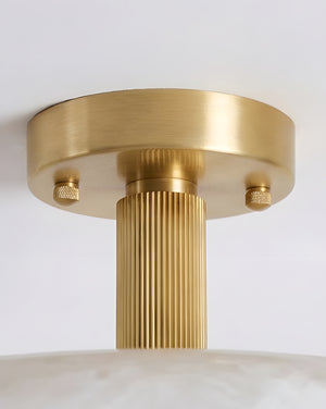 Selmora Alabaster Flush Mount