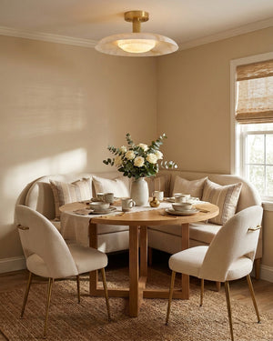 Selmora Alabaster Flush Mount
