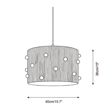 Selunora Pendant Lamp — Dimension drawings 1
