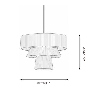 Serapha Tier Pendant Lamp