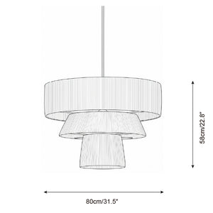 Serapha Tier Pendant Lamp