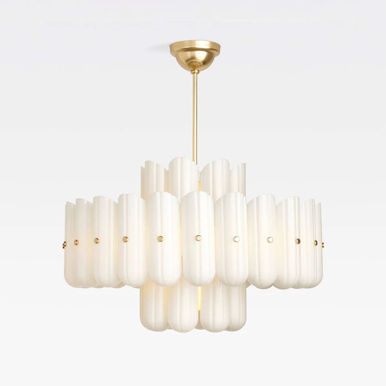 Seraphine Fluted Glass Chandelier