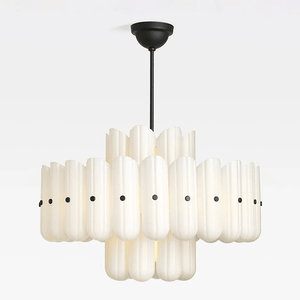 Seraphine Fluted Glass Chandelier