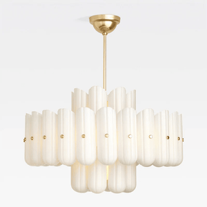 Seraphine Fluted Glass Chandelier