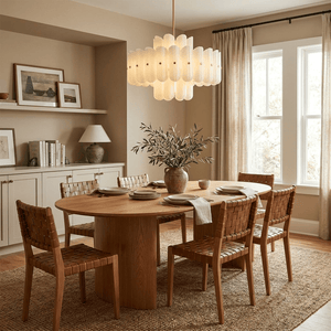 Seraphine Fluted Glass Chandelier