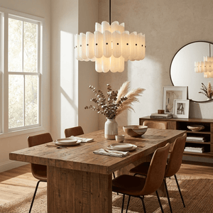 Seraphine Fluted Glass Chandelier