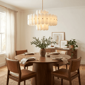 Seraphine Fluted Glass Chandelier