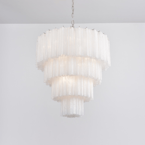 Serava Cascade Glass Chandelier