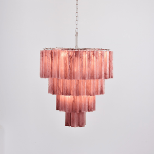 Serava Cascade Glass Chandelier
