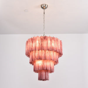 Serava Cascade Glass Chandelier
