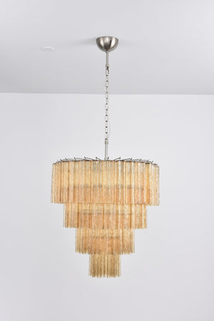 Serava Cascade Glass Chandelier