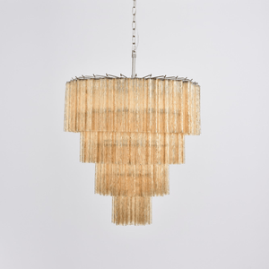 Serava Cascade Glass Chandelier