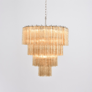 Serava Cascade Glass Chandelier