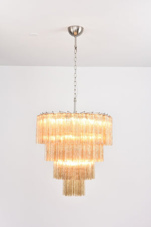 Serava Cascade Glass Chandelier
