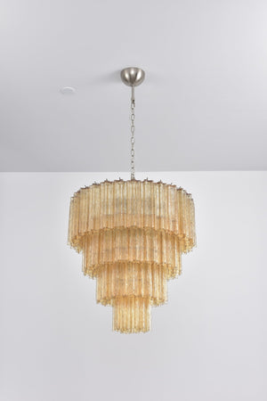Serava Cascade Glass Chandelier