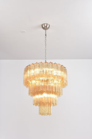 Serava Cascade Glass Chandelier