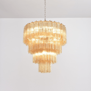 Serava Cascade Glass Chandelier