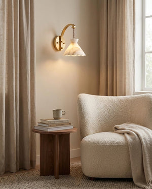 Serena Alabaster Wall Sconce
