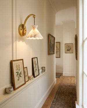 Serena Alabaster Wall Sconce