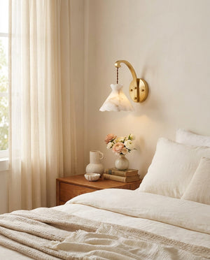 Serena Alabaster Wall Sconce