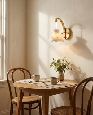 Serena Alabaster Wall Sconce