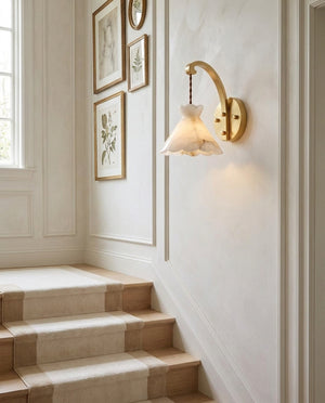 Serena Alabaster Wall Sconce