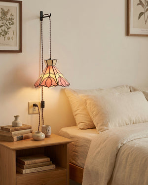 Serena Tiffany Plug In Pendant Light
