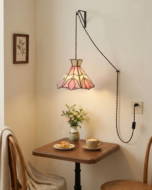 Serena Tiffany Plug In Pendant Light