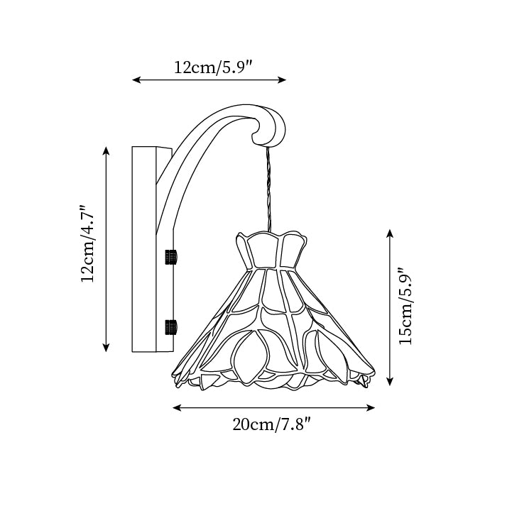 Serena Tiffany Wall Lamp