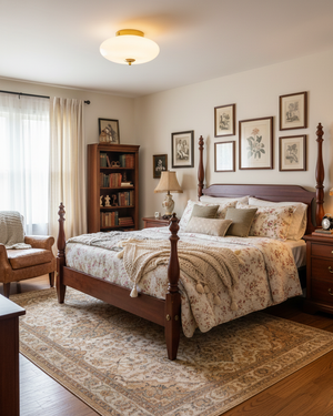 Serene Globe Ceiling Lamp