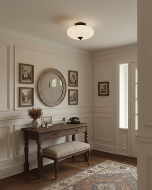 Serene Globe Ceiling Lamp