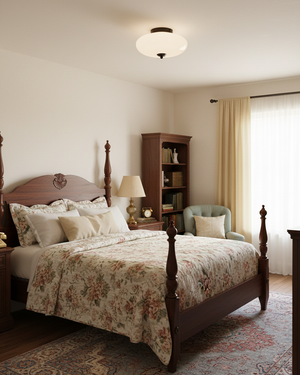 Serene Globe Ceiling Lamp