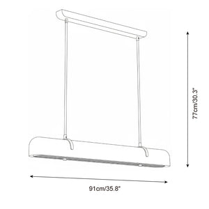 Serenity Line Chandelier