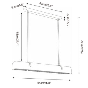 Serenity Line Chandelier