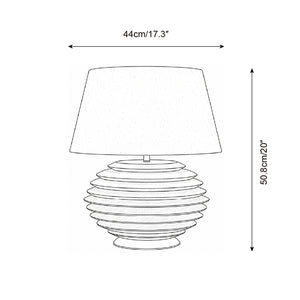 Serenity Strata Table Lamp