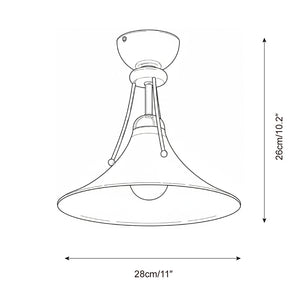 Sereno Dome Ceiling Lamp