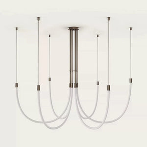 Serpentine Halo Chandelier