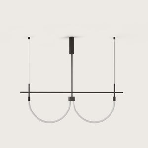 Serpentine Halo Chandelier