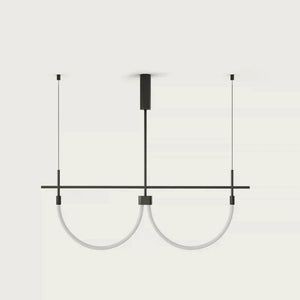 Serpentine Halo Chandelier