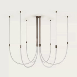 Serpentine Halo Chandelier