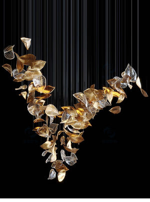 Shake Leaves Chandelier