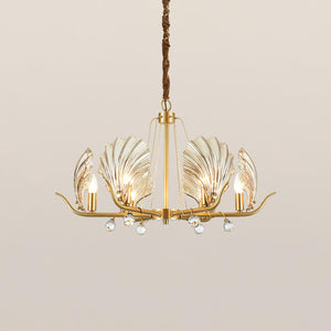 Shell Crystal Chandelier