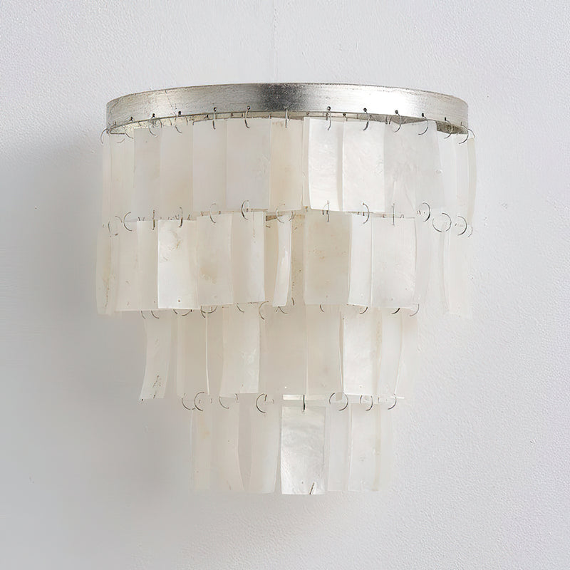 Shell Tiered Wall Lamp – detail 2