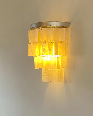 Lámpara de pared escalonada Shell 9,8 ″ - 10,2 ″